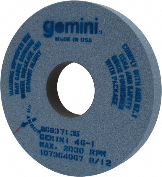 Norton 66253246817 Surface Grinding Wheel: 16" Dia, 2" Thick, 5" Hole, 46 Grit, I Hardness Image