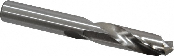 CJT 11505000 Screw Machine Length Drill Bit: 0.5" Dia, 135 °, Carbide Tipped 