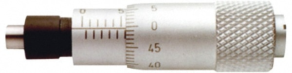 SPI MS150825002 1/2 Inch, 0.51 Inch Thimble, 0.2 Inch Spindle Diameter x Mechanical Micrometer Head Image