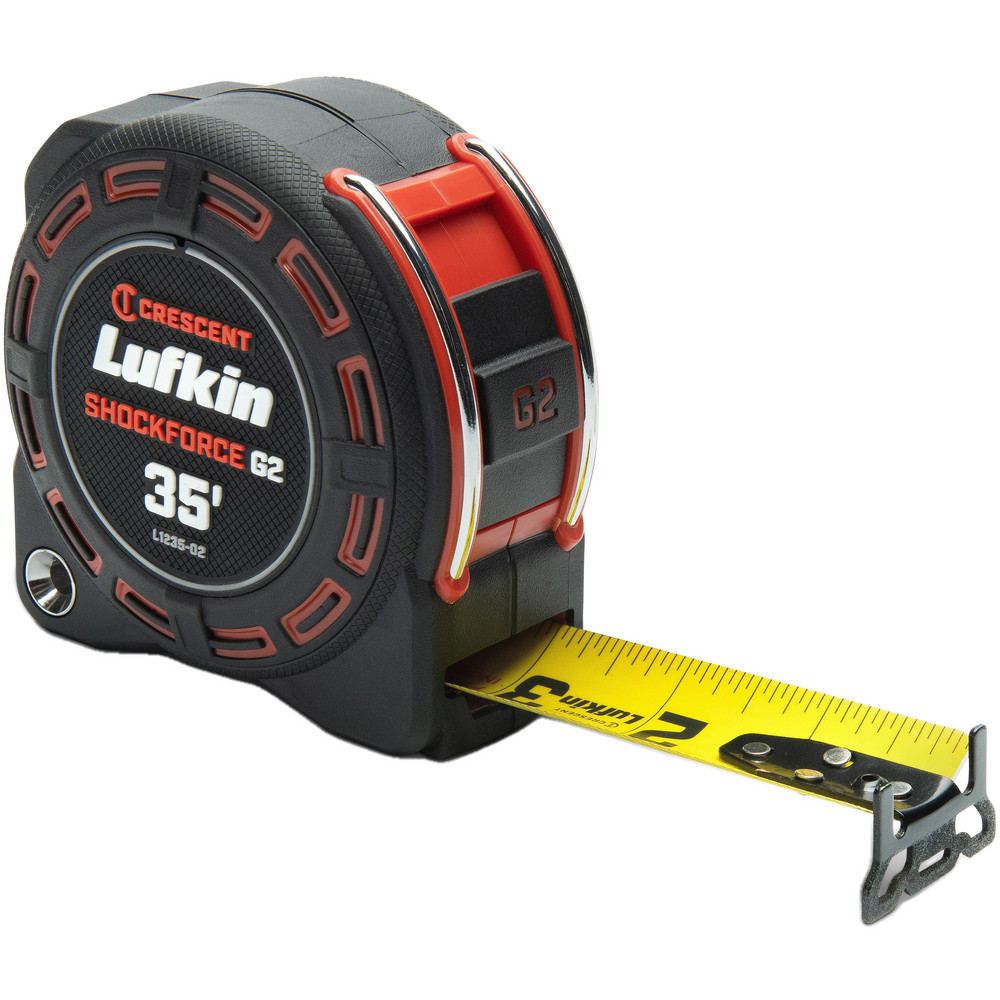 Lufkin Tape Measures; Length Ft. 35.000; Graduation (Inch) 1/16