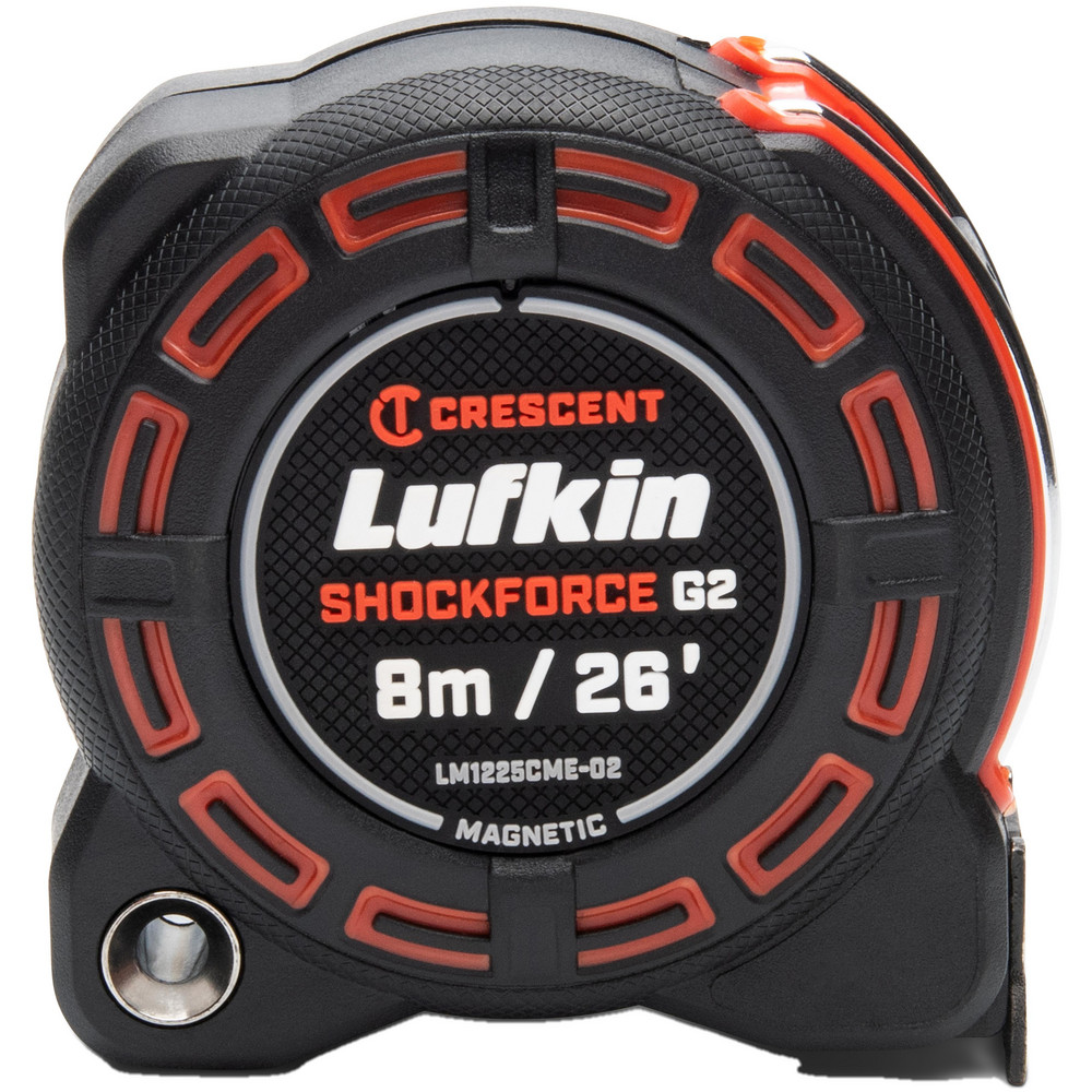 Lufkin Tape Measures; Length Ft. 26.000; Graduation (Inch) 1/16