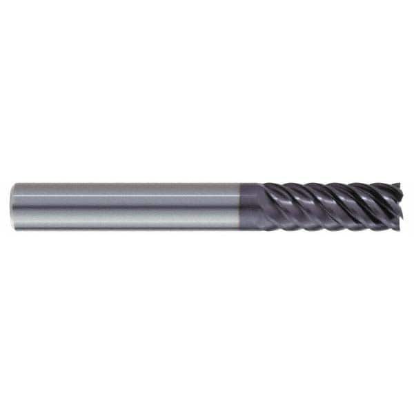 Kennametal 1925154 Square End Mill: 3/8 Dia, 15/16 LOC, 3/8 Shank Dia, 4 OAL, 5 Flutes, Solid Carbide Image