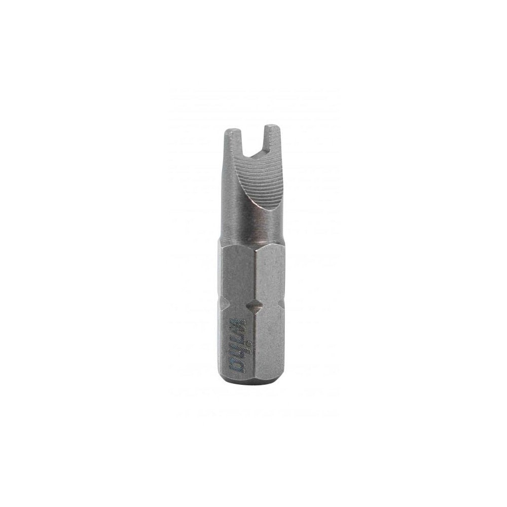 Screwdriver Insert Bit: #10 Point, 6.3 mm Drive, 25 mm OAL