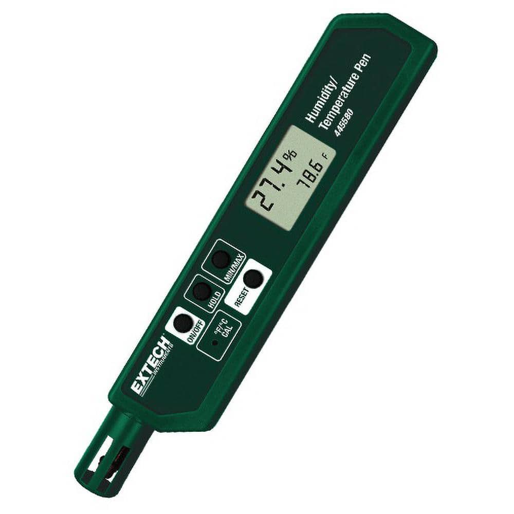 Thermometer/Hygrometers & Barometers; Product Type: Humidity/Temperature Pen ; Accuracy: 1.00C; 1.80F ; Batteries Included: Yes ; Number Of Batteries: 1 ; Battery Size: CR2032 ; Battery Chemistry: Lithium