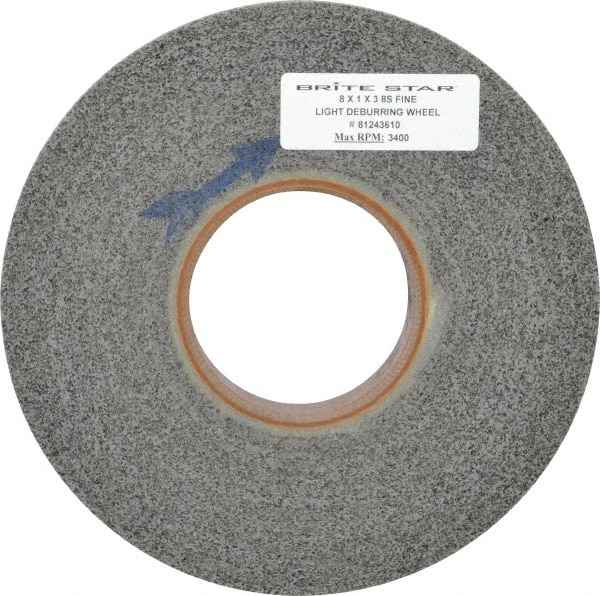 Brite Star 66261114591 Deburring Wheel:  Density 8, Silicon Carbide 