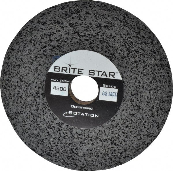 Brite Star 66261114561 Deburring Wheel:  Density 8, Silicon Carbide 