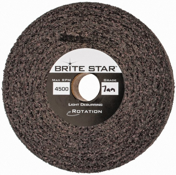 Brite Star 66261114532 Deburring Wheel:  Density 8, Aluminum Oxide Image