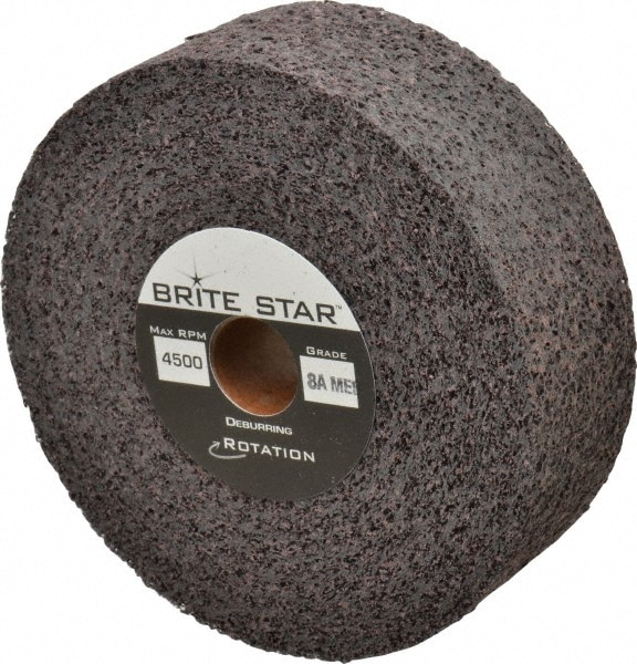 Brite Star 66261114536 Deburring Wheel:  Density 8, Aluminum Oxide 