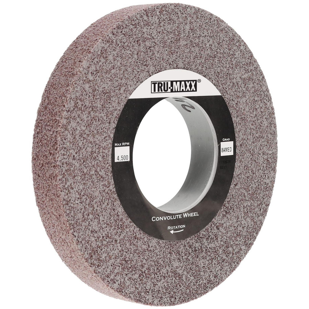 Deburring Wheel:  Density 8, Aluminum Oxide