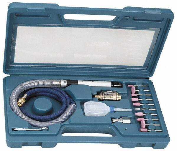 Air Grinder Kits; Tool Type: Pencil Grinder; Pencil Grinder ; Air Consumption: 5.30 ; Collet Size: 0.13 ; For Shank Diameter: 0.125 ; Air Consumption (CFM): 5.30