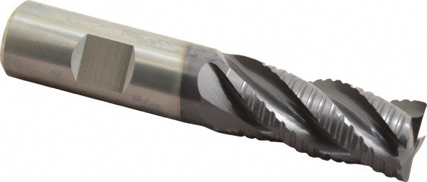 Guhring 9030810190500 Square End Mill: 3/4 Dia, 1-1/2 LOC, 3/4 Shank Dia, 4 OAL, 4 Flutes, Solid Carbide Image