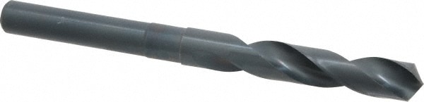 Chicago-Latrobe 55436 Reduced Shank Drill Bit: 9/16 Dia, 1/2 Shank Dia, 118 0, High Speed Steel Image