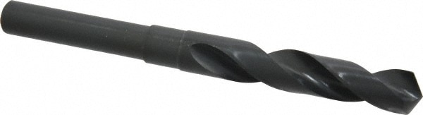 Chicago-Latrobe 55438 Reduced Shank Drill Bit: 19/32 Dia, 1/2 Shank Dia, 118 0, High Speed Steel Image