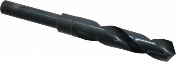 Chicago-Latrobe 55445 Reduced Shank Drill Bit: 45/64 Dia, 1/2 Shank Dia, 118 0, High Speed Steel Image