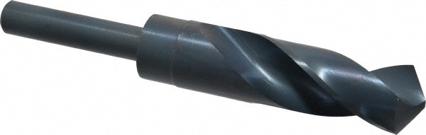 Chicago-Latrobe 55463 Reduced Shank Drill Bit: 63/64 Dia, 1/2 Shank Dia, 118 0, High Speed Steel Image