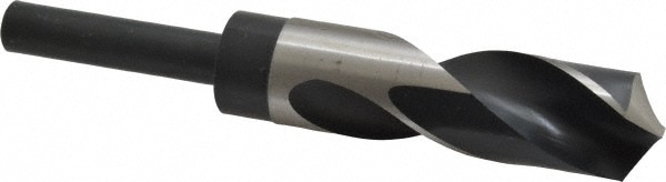 Chicago-Latrobe 55465 Reduced Shank Drill Bit: 1-1/64 Dia, 1/2 Shank Dia, 118 0, High Speed Steel Image