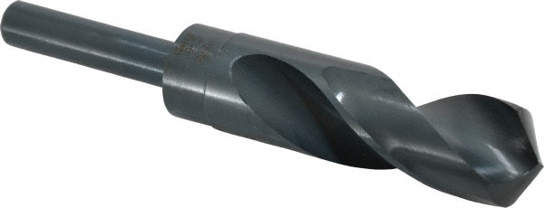 Chicago-Latrobe 55467 Reduced Shank Drill Bit: 1-3/64 Dia, 1/2 Shank Dia, 118 0, High Speed Steel Image