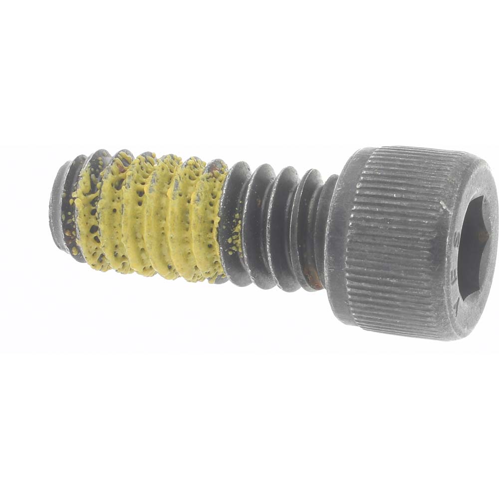 Value Collection 015147PR Hex Head Cap Screw: 1/4-20 x 5/8", Alloy Steel, Black Oxide Finish Image