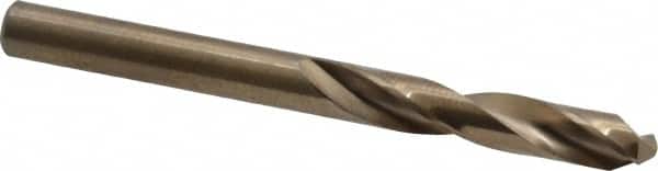 Drill Bit Size #8 135° Drill Bit Point Angle Threaded Shank Drill Bit Black Oxide Cobalt 