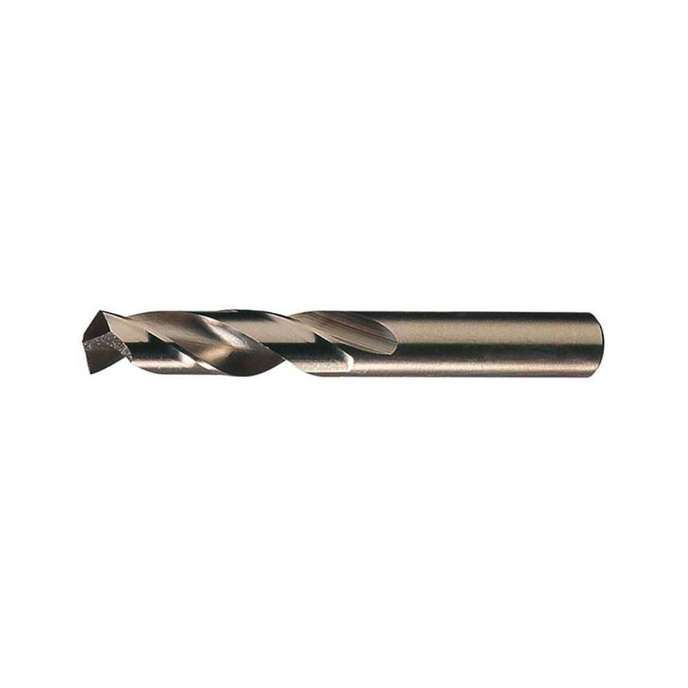 Screw Machine Drill Bit: 11/64" (0.1719) Dia, 135 deg, Cobalt - Straw Finish, 2-1/8" OAL, Right Hand Cut, 2 Flute, Regular Spiral Flute, Straight-Cylindrical Shank, Series 559