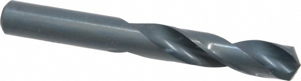 Screw Machine Drill Bit: 11/32" (0.3438) Dia, 135 deg, HSS - Oxide Finish, 3" OAL, Right Hand Cut, 2 Flute, Regular Spiral Flute, Straight-Cylindrical Shank, Series 159