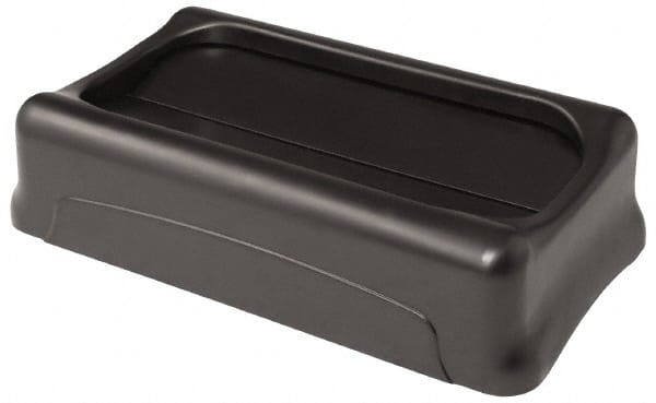 Rubbermaid FG267360BLA Swing Lid: Rectangle, For 23 gal Trash Can 