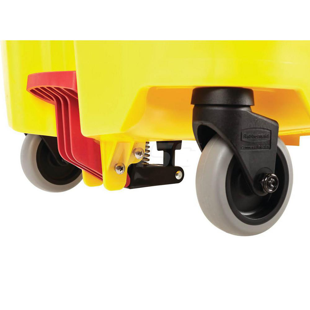 Rubbermaid WaveBrake 44 Qt SidePress Mop Bucket & Wringer Combo on