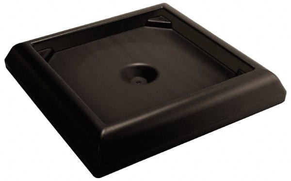Rubbermaid FG917700BLA Black Plastic Weighted Base 