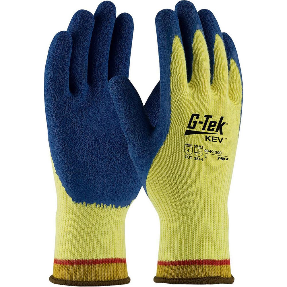 Cut, Puncture & Abrasive-Resistant Gloves: Size S, ANSI Cut A4, ANSI Puncture 4, Latex, Kevlar