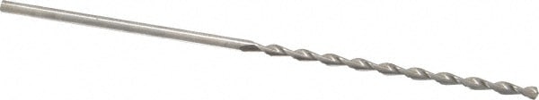 Taper Length Drill Bit: 1/8" Dia, 135 ° Point, High Speed Steel