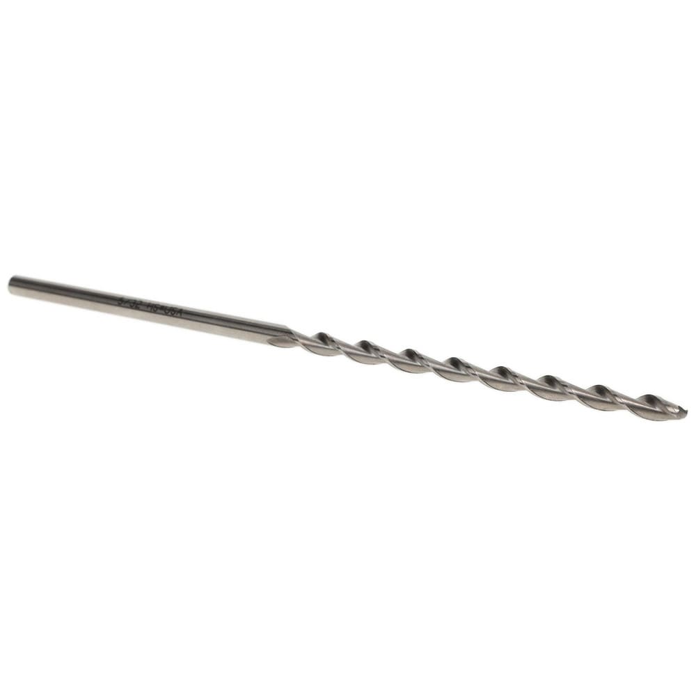 Taper Length Drill Bit: 5/32" Dia, 135 ° Point, High Speed Steel