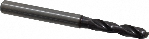 Photos - Nail / Screw / Fastener Guhring Screw Machine Drill Bit: 5.20 mm  Dia, 140 deg, Solid Carbide - Multi-layer Finish, 66.00 mm OAL, Right Hand (0.2047)