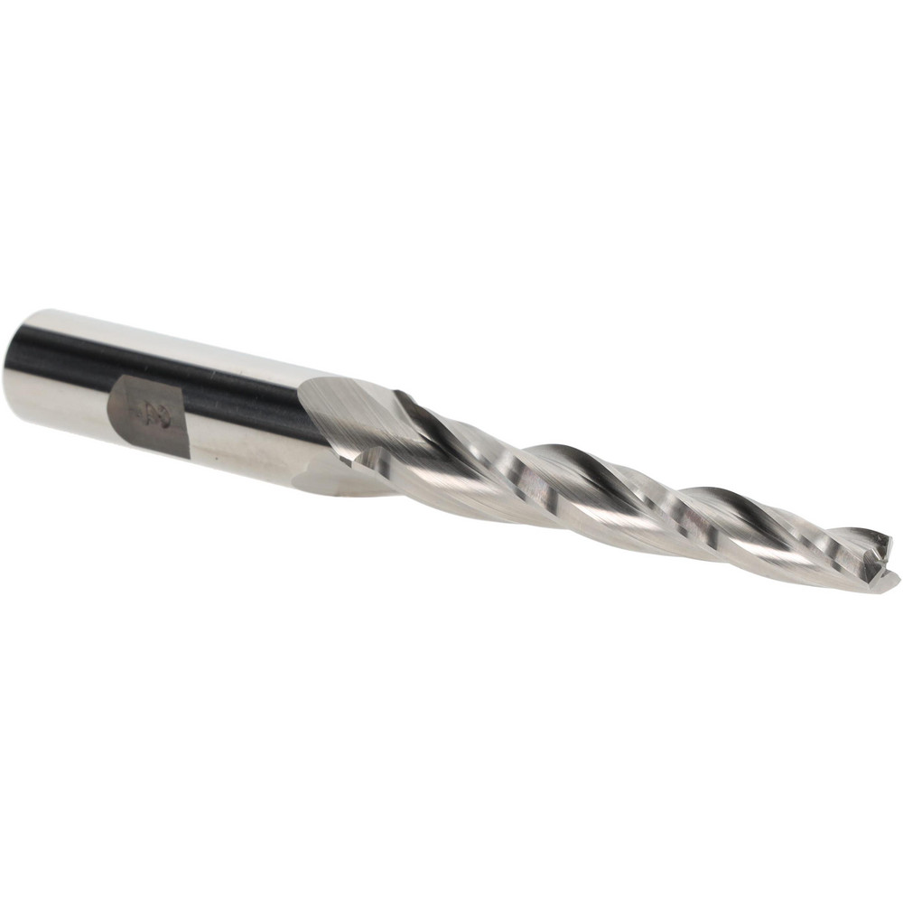 3/8 X 3/8" TiN 2 FLUTE HIGH SPEED STEEL CENTER CUT SINGLE END MILL ( 5826-0375 - View #12