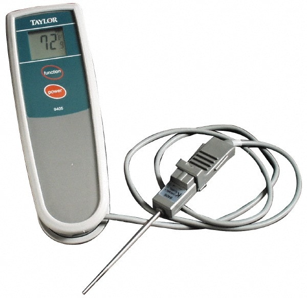 Digital Thermometer & Probe: 500 ° F