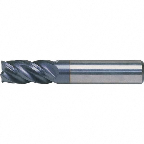 Kennametal 4047725 Corner Radius End Mill: 1/4" Dia, 3/4" LOC, 0.015" Radius, 4 Flutes, Solid Carbide Image