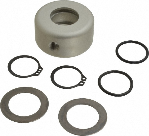 1/8 NPT, 1" ID x 2-1/8" OD, Rotary Coolant Adapter for Indexable Tools