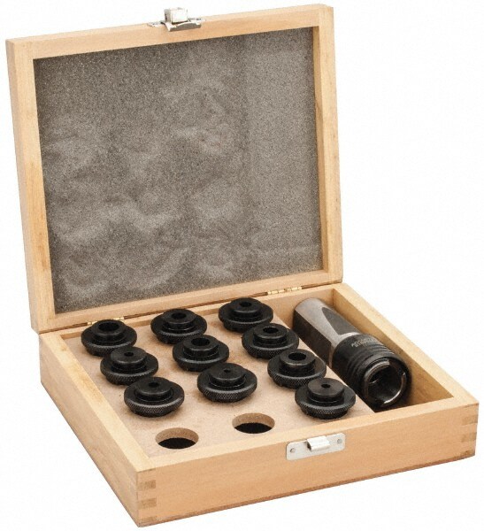 11 Piece, 1 Inch Shank Diameter, Rigid, Tapping Chuck Set