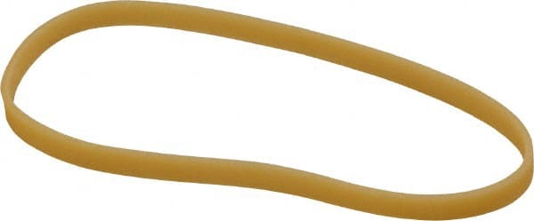Alliance ALL20325 Pack of (1,100) 3" Circumference, 1/8" Wide, Pale Crepe Gold Rubber Band Strapping 