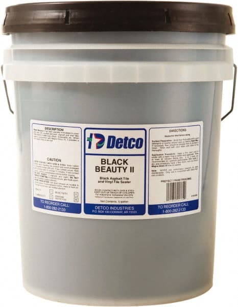 Detco 0133-005 Finish: 5 gal Pail, Use On Resilient Flooring 