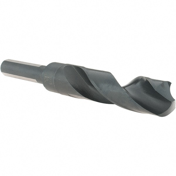 Cle-Line C20689 Reduced Shank Drill Bit: 13/16 Dia, 1/2 Shank Dia, 118 0, High Speed Steel 
