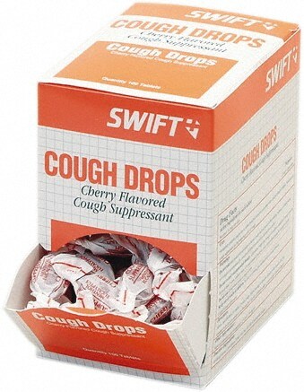 Cough Suppressant Lozenge: (1) 100 Packs