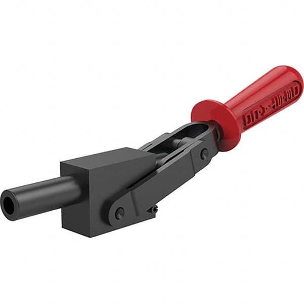 De-Sta-Co 5130-B Standard Straight Line Action Clamp: 5800.07 lb Load Capacity, 1.75" Plunger Travel, Solid Base, Carbon Steel 