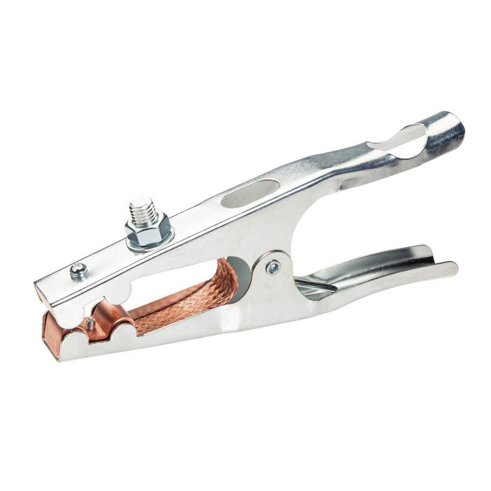 Welding Ground Clamps; Clamp Type: Ground Clamp ; Connection Type: Spring ; Jaw Opening: 2 (Inch); Jaw Depth: 63 (Inch); Material: Steel; Copper