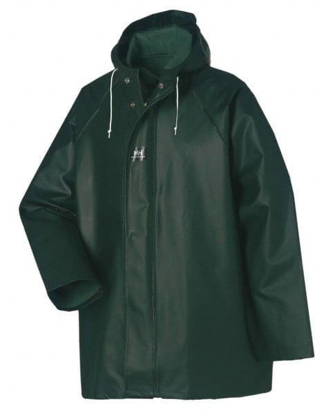 Helly Hansen 70300_490-2XL Rain Jacket: Size 2XL, Gray, PVC 
