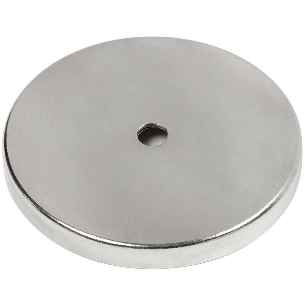 2.03" Diam, 5/16" Cup Height, 1-9/16" Overall Height, 74 Lb Average Pull Force, 74 Lb Max Pull Force, Neodymium Rare Earth Cup Magnet