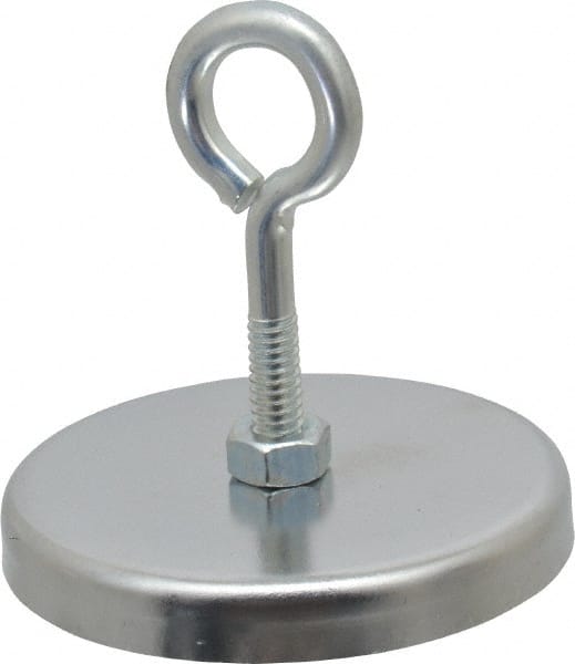 Mag-Mate MX2500L 41 Lb Max Pull Force, 3/8" Overall Height, 2.63" Diam, Ceramic Cup Magnet 