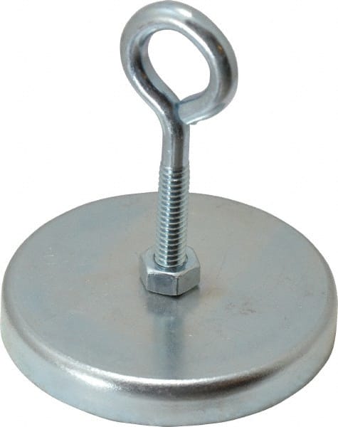Mag-Mate MX2508RL 2.63" Diam, 3/8" Cup Height, 2-1/4" Overall Height, 100 Lb Average Pull Force, 100 Lb Max Pull Force, Neodymium Rare Earth Cup Magnet 