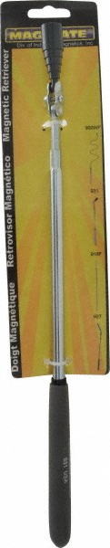 Retrieving Tool: Magnetic - 24 lb Pull Capacity, 13" Collapsed Length
