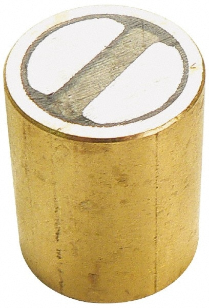 13mm Diam, 2mm High, 3.3 Lb Average Pull Force, Samarium Cobalt Rare Earth Pot Magnet