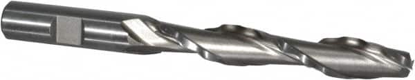 Weldon 65606-00-W 1/2" Diam 2-Flute 30° High Speed Steel Square Roughing & Finishing End Mill 
